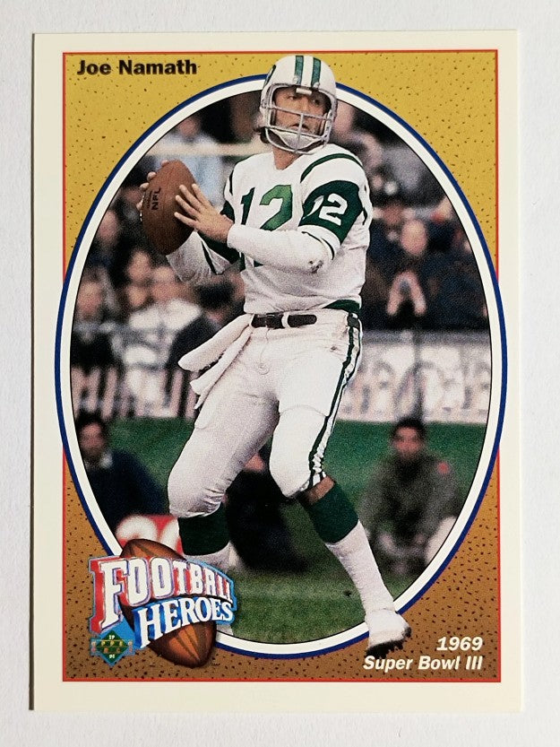 1991 Upper Deck Joe Namath Heroes #14 Joe Namath