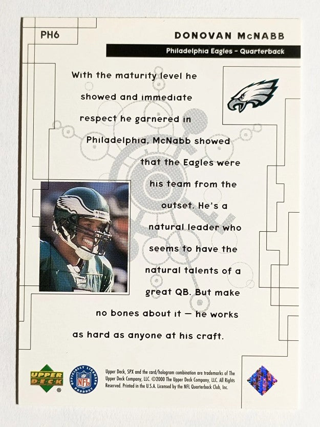 2000 SPx Powerhouse #PH6 Donovan McNabb