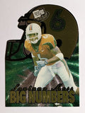 2001 Press Pass Big Numbers Die Cuts #BN5 Santana Moss