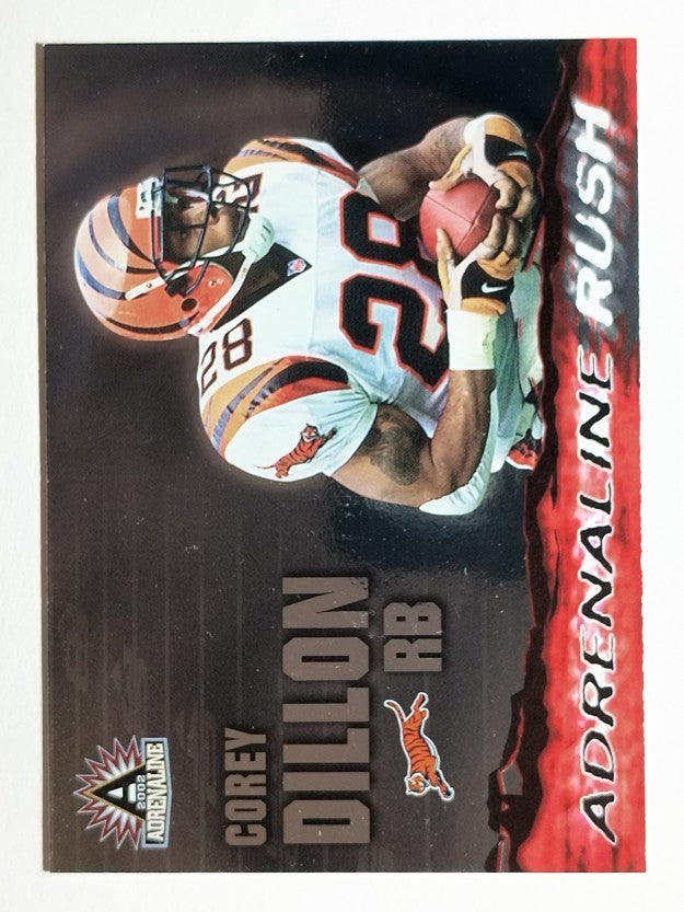 2002 Pacific Adrenaline Rush #4 Corey Dillon