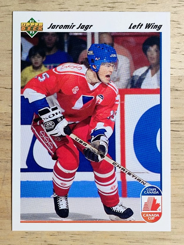 1991-92 Upper Deck #20 Jaromir Jagr CC