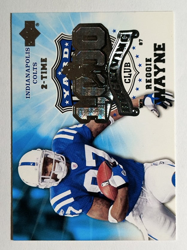 2006 Upper Deck 1000 Yard Receiving Club #1KRERW Reggie Wayne