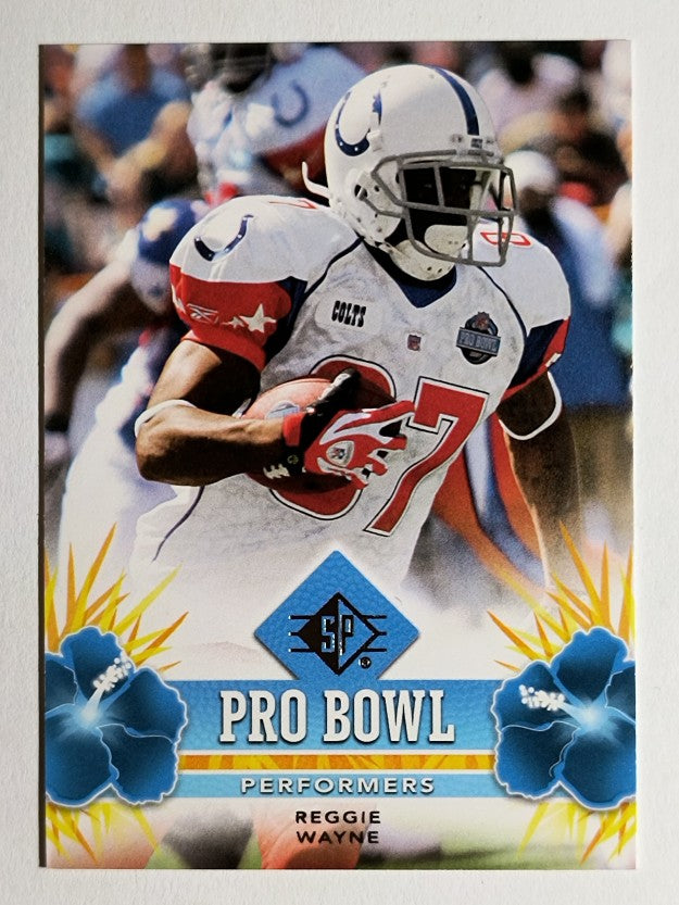 2008 SP Authentic Retail Pro Bowl Performers #PBP36 Reggie Wayne