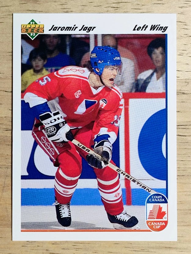 1991-92 Upper Deck #20 Jaromir Jagr CC