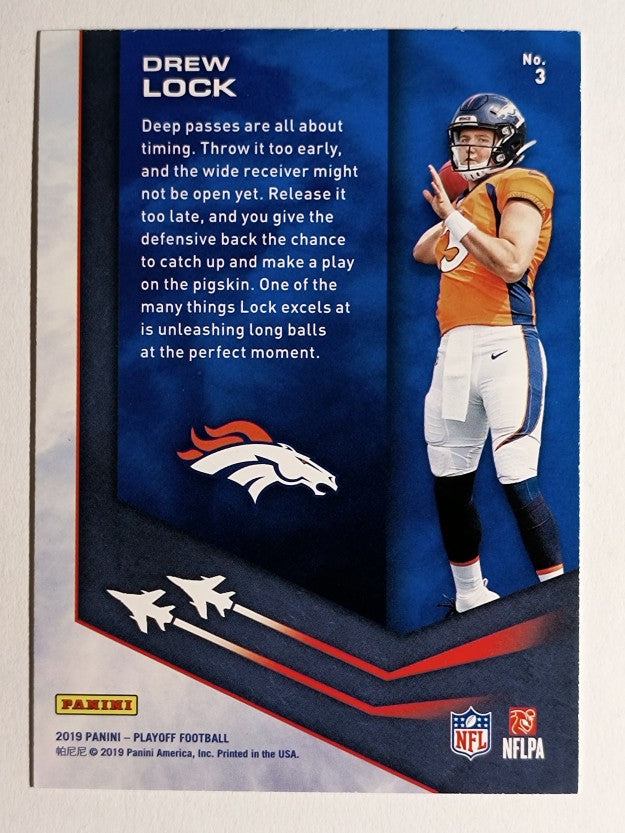 2019 Playoff Air Command #3 Drew Lock