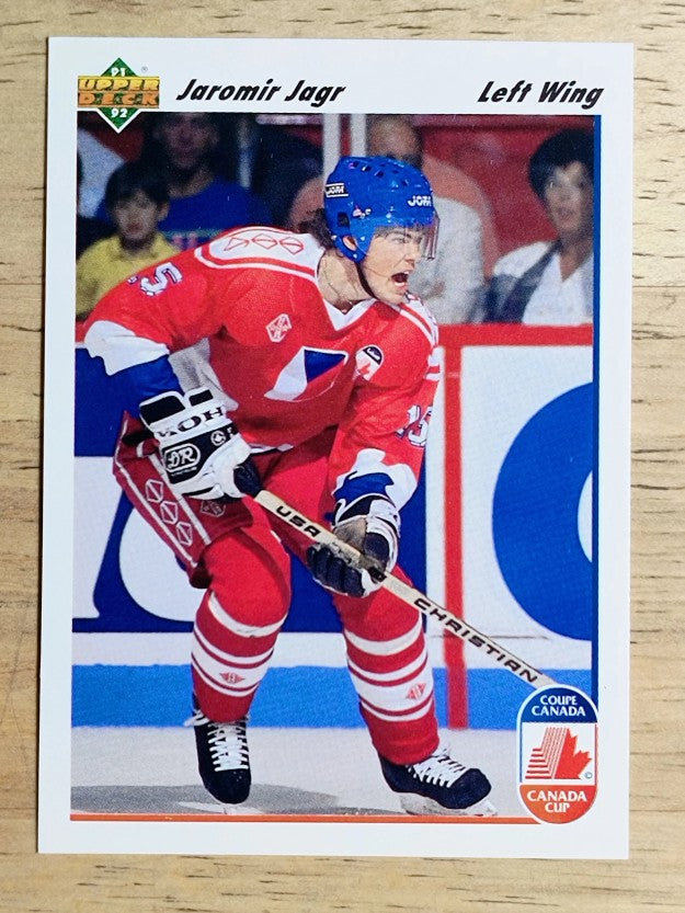 1991-92 Upper Deck #20 Jaromir Jagr CC