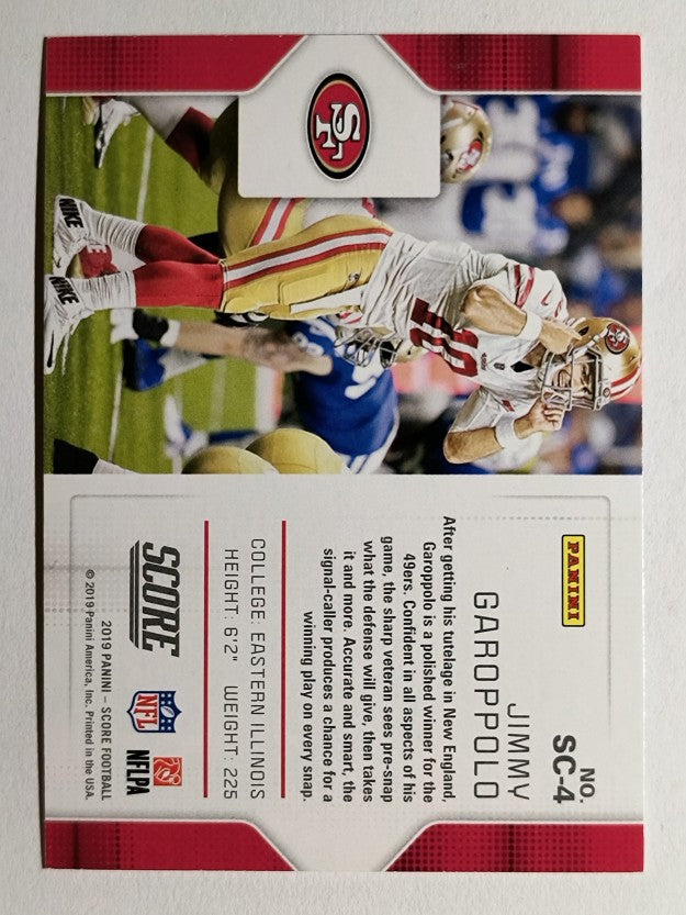 2019 Score Signal Callers #4 Jimmy Garoppolo