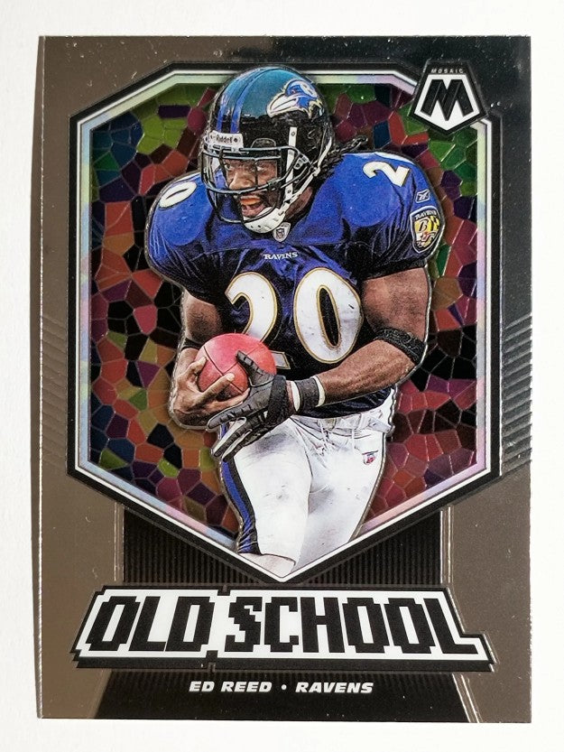 2020 Panini Mosaic Old School #11 Ed Reed
