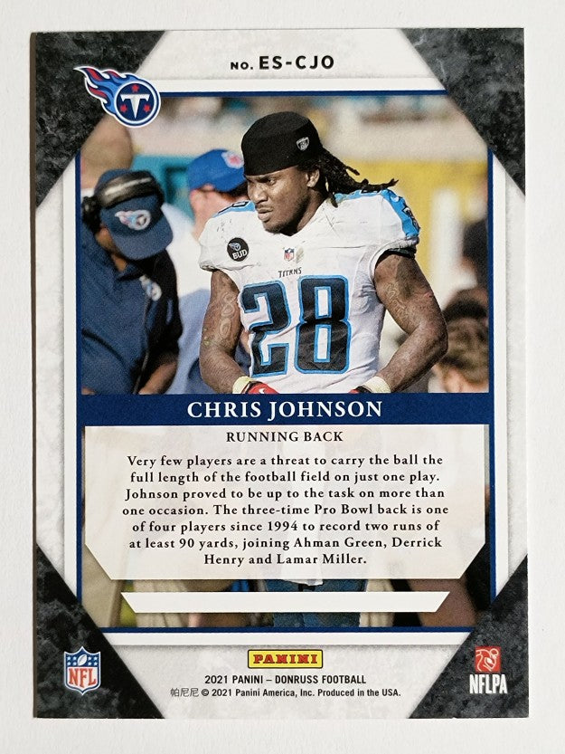 2021 Donruss The Elite Series #18 Chris Johnson