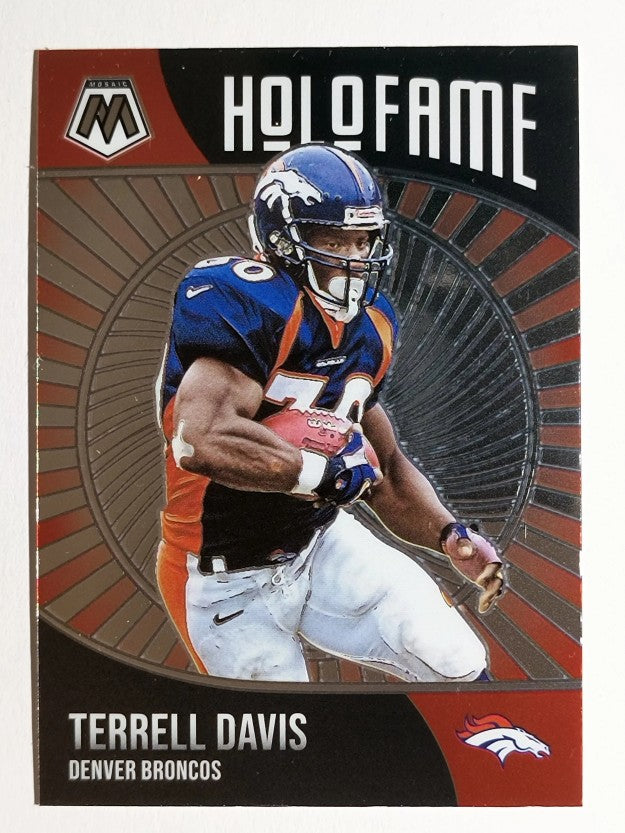 2021 Panini Mosaic HoloFame #8 Terrell Davis