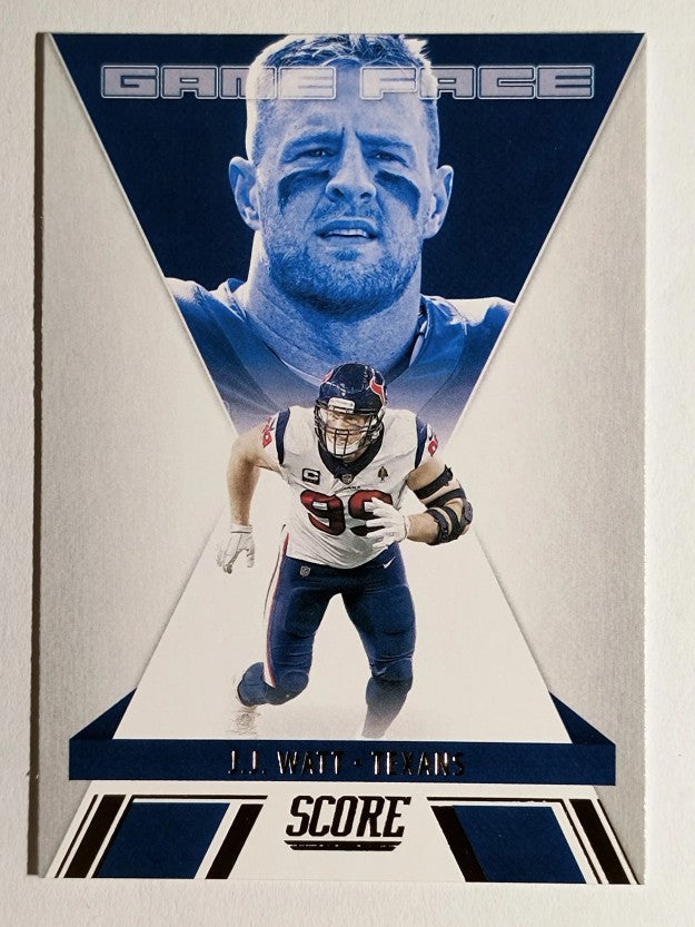 2021 Score Game Face #4 J.J. Watt