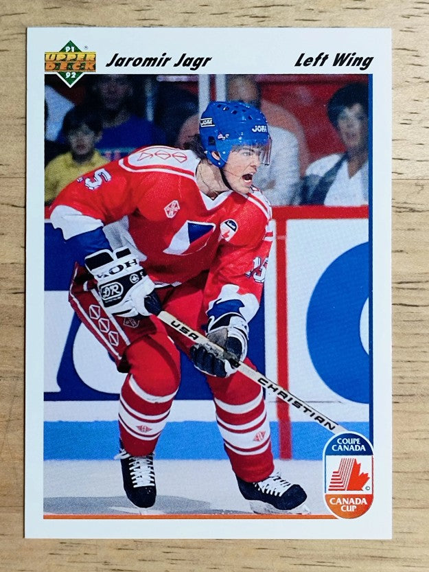 1991-92 Upper Deck #20 Jaromir Jagr CC