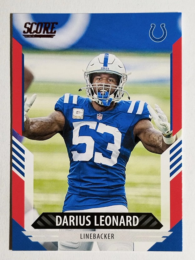 2021 Score Red #164 Darius Leonard