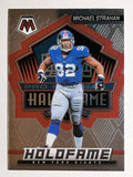 2022 Panini Mosaic HoloFame #17 Michael Strahan