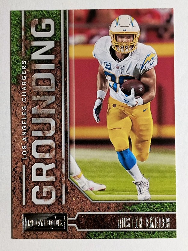 2022 Panini Playbook Grounding #7 Austin Ekeler