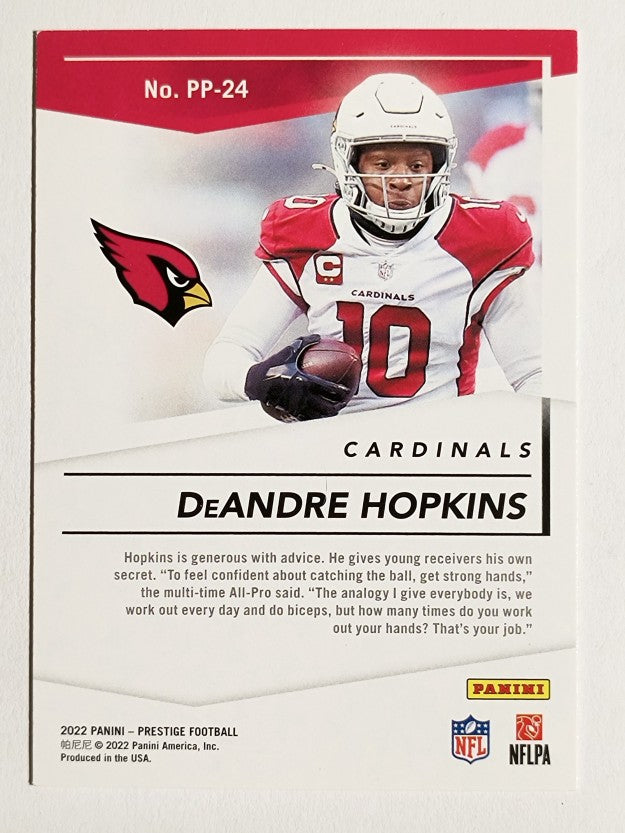 2022 Prestige Prestigious Pros #24 DeAndre Hopkins