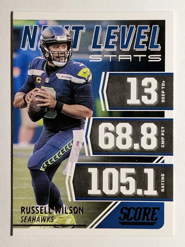 2021 Score Next Level Stats #3 Russell Wilson