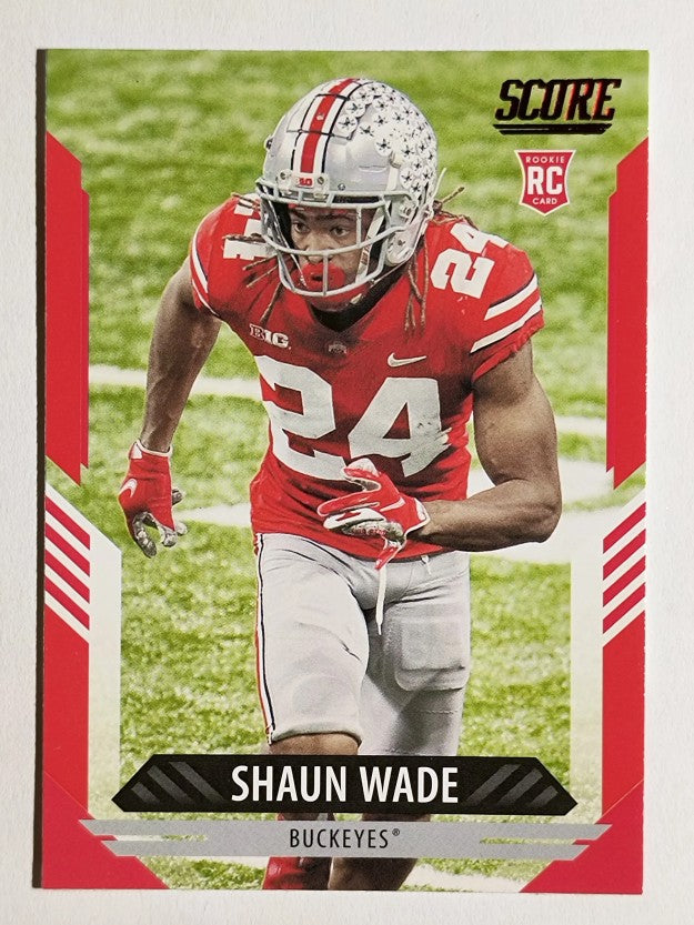 2021 Score Red #342 Shaun Wade