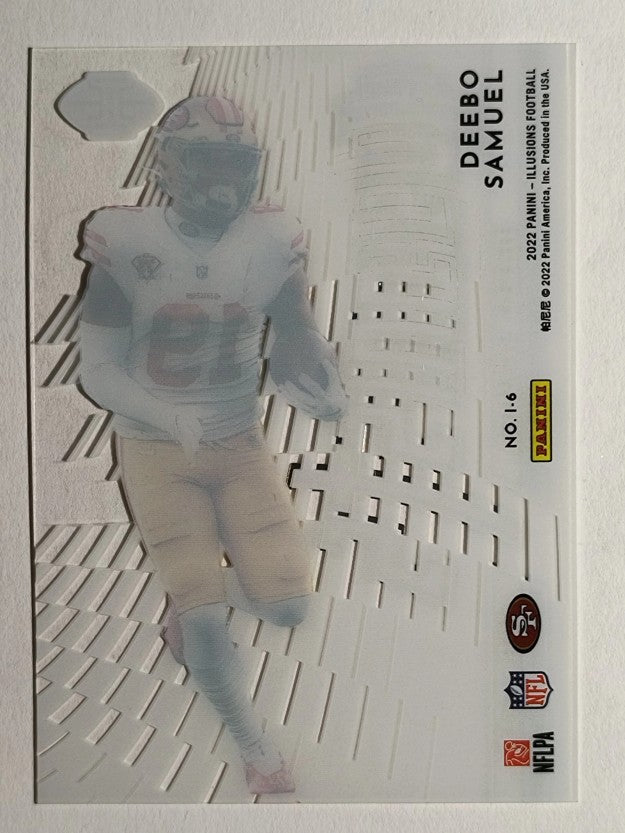 2022 Panini Illusions Illusionists #6 Deebo Samuel
