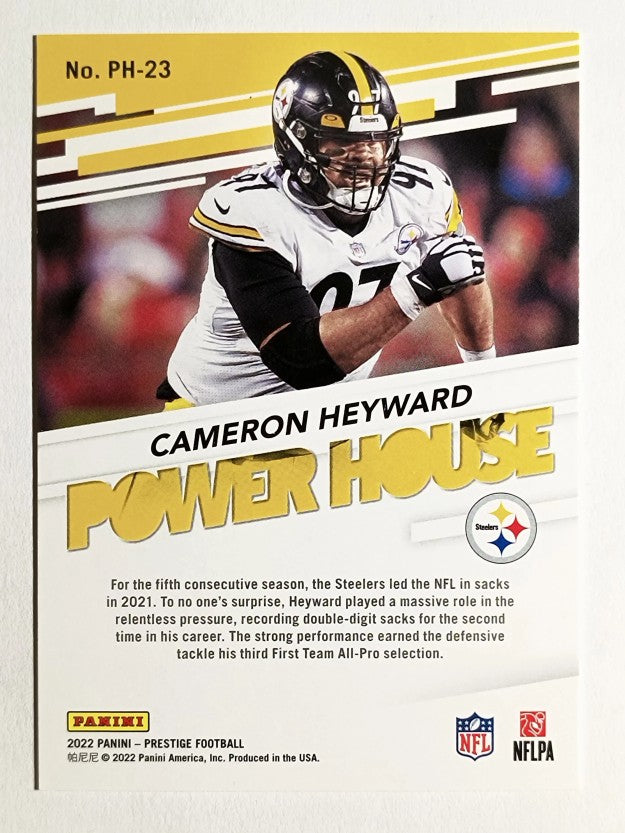 2022 Prestige Power House #23 Cameron Heyward