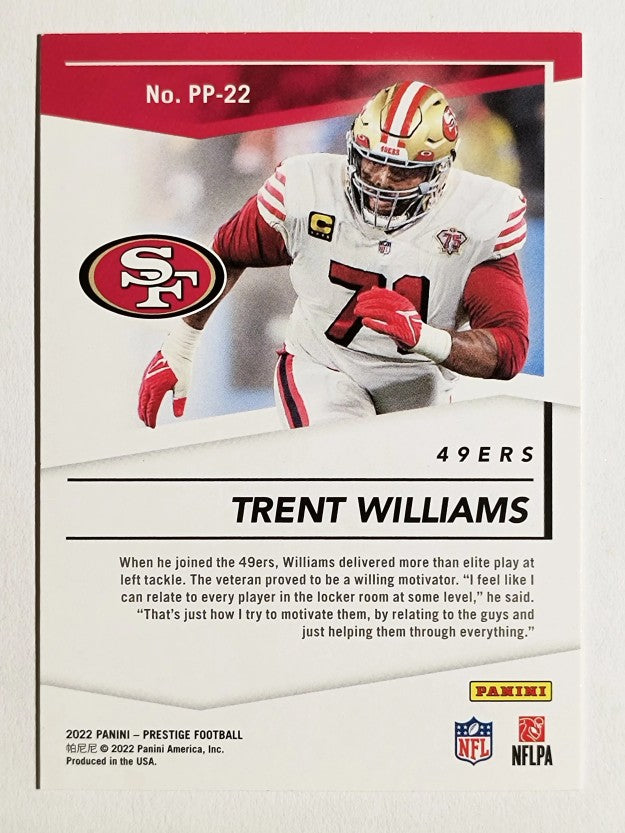 2022 Prestige Prestigious Pros #22 Trent Williams