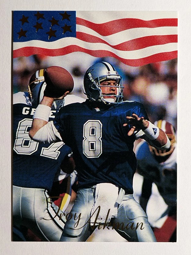 1992 All World Greats/Rookies #SG1 Troy Aikman (NM)