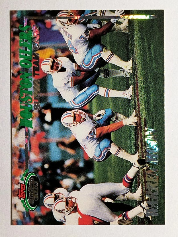 1993 Stadium Club Super Teams #19 Oilers WIN/Warren Moon