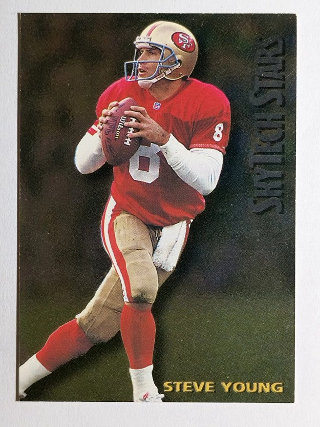 1994 SkyBox Premium SkyTech Stars #ST29 Steve Young