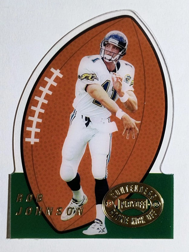 1995 Playoff Contenders Rookie Kickoff #RKO12 Rob Johnson