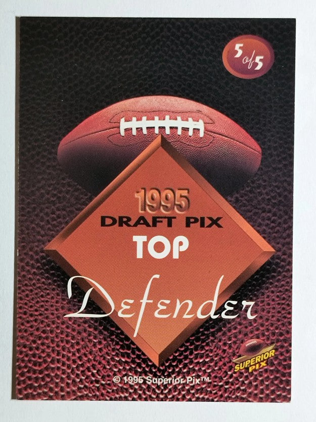 1995 Superior Pix Top Defender #5 Mike Mamula