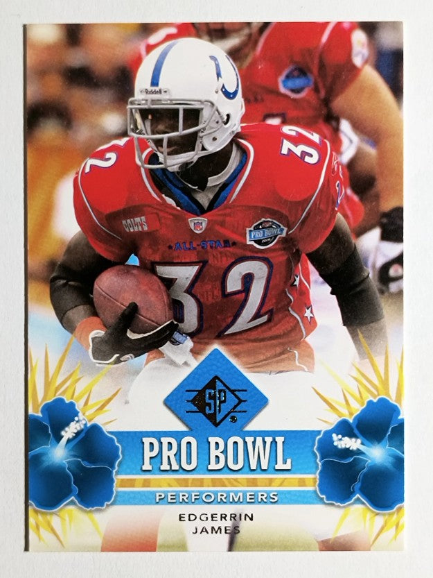 2008 SP Authentic Retail Pro Bowl Performers #PBP20 Edgerrin James