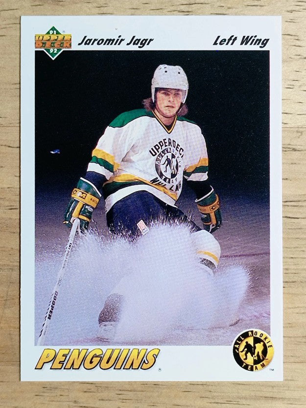 1991-92 Upper Deck #42 Jaromir Jagr ART