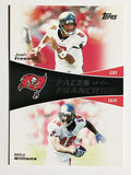 2011 Topps Faces of the Franchise #FW Josh Freeman/Mike Williams