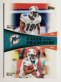 2011 Topps Faces of the Franchise #MB Brandon Marshall/Davone Bess