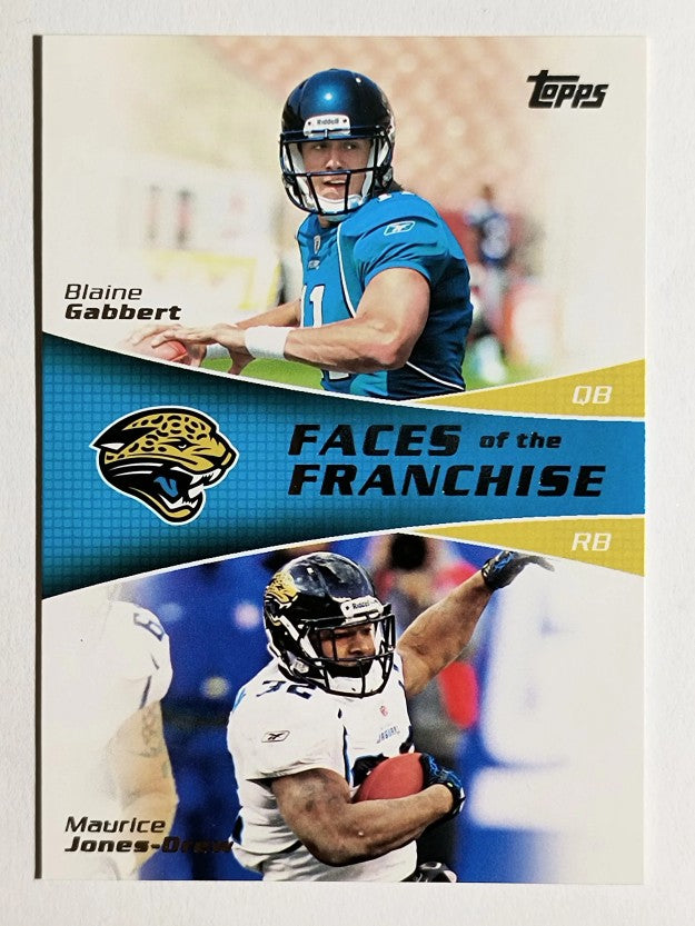 2011 Topps Faces of the Franchise #GJD Blaine Gabbert/Maurice Jones-Drew