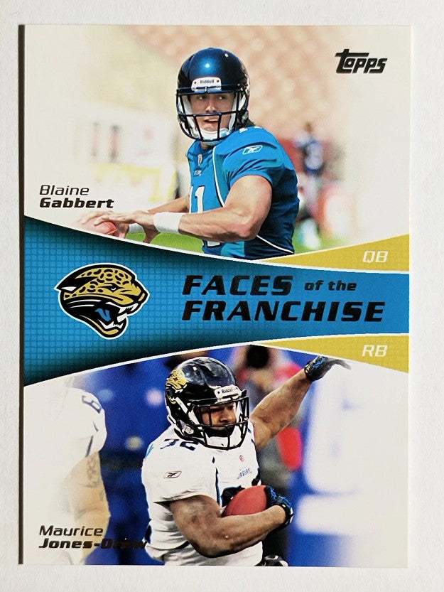 2011 Topps Faces of the Franchise #GJD Blaine Gabbert/Maurice Jones-Drew