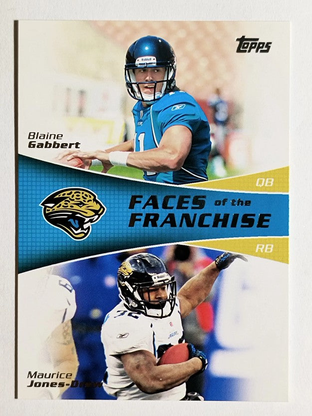 2011 Topps Faces of the Franchise #GJD Blaine Gabbert/Maurice Jones-Drew