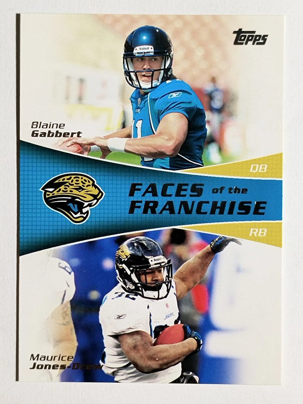 2011 Topps Faces of the Franchise #GJD Blaine Gabbert/Maurice Jones-Drew