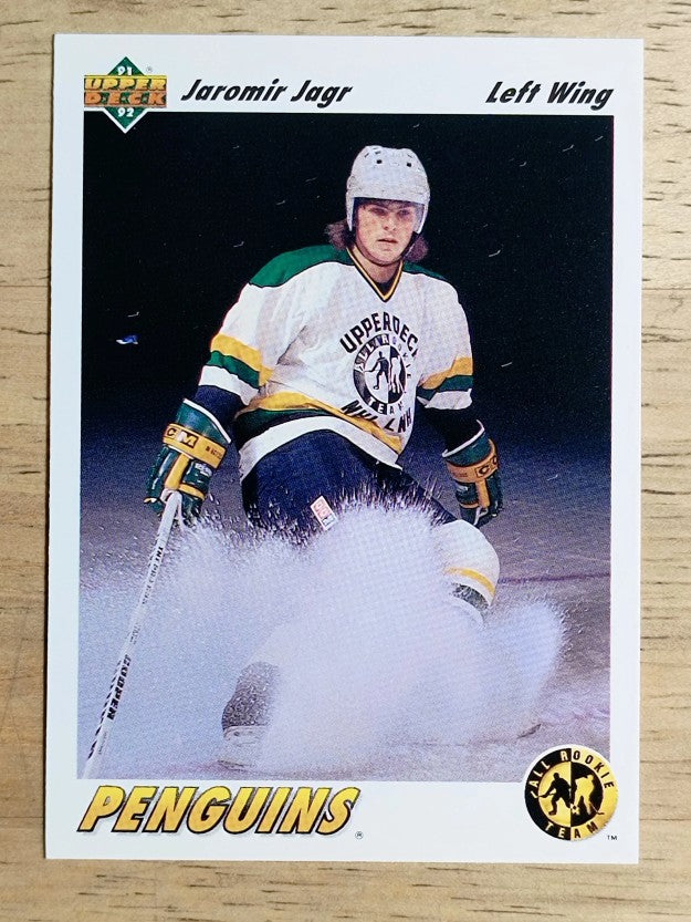 1991-92 Upper Deck #42 Jaromir Jagr ART
