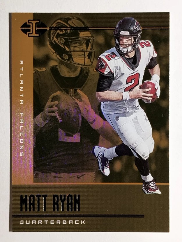 2019 Panini Illusions Trophy Collection Orange #41 Matt Ryan