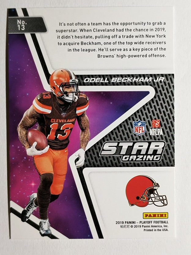 2019 Playoff Star Gazing #13 Odell Beckham Jr.