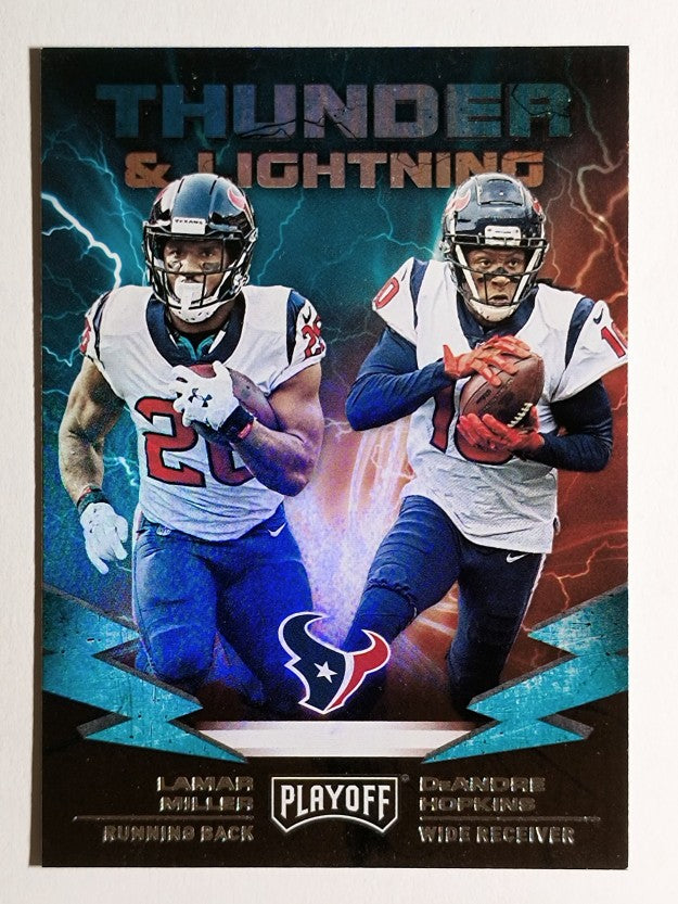 2019 Playoff Thunder and Lightning #11 Lamar Miller/DeAndre Hopkins