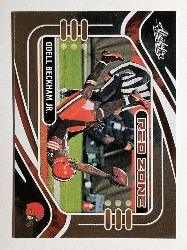 2021 Absolute Red Zone #12 Odell Beckham Jr.