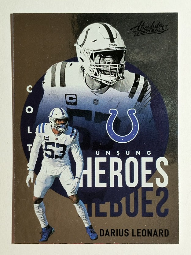 2021 Absolute Unsung Heroes #7 Darius Leonard