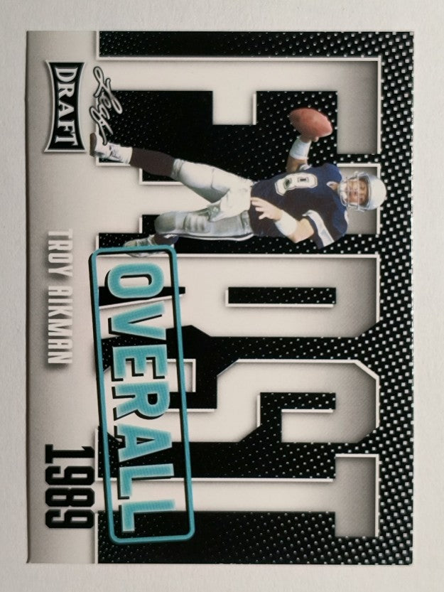 2023 Leaf Draft #7 Troy Aikman