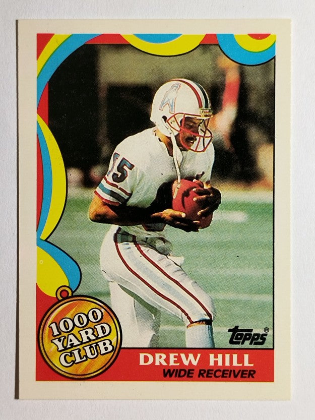 1989 Topps 1000 Yard Club #11 Drew Hill