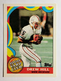 1989 Topps 1000 Yard Club #11 Drew Hill