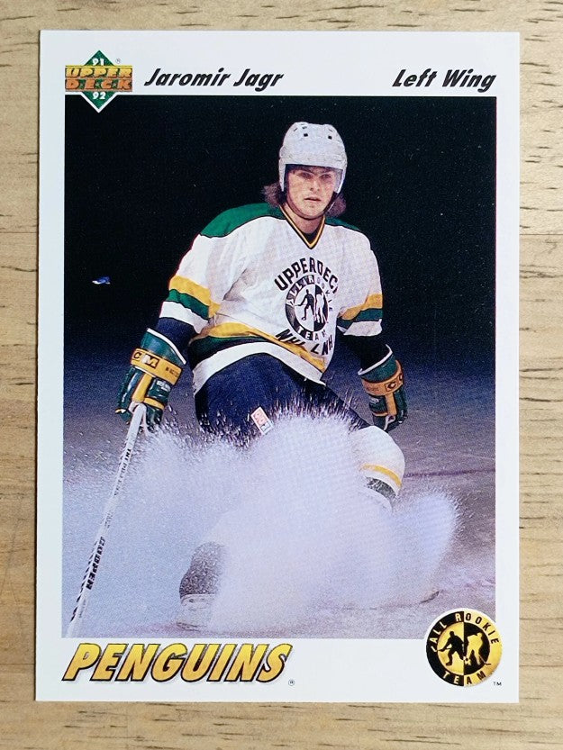 1991-92 Upper Deck #42 Jaromir Jagr ART
