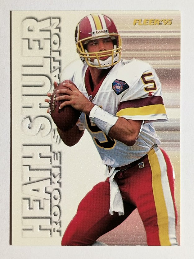 1995 Fleer Rookie Sensations #16 Heath Shuler