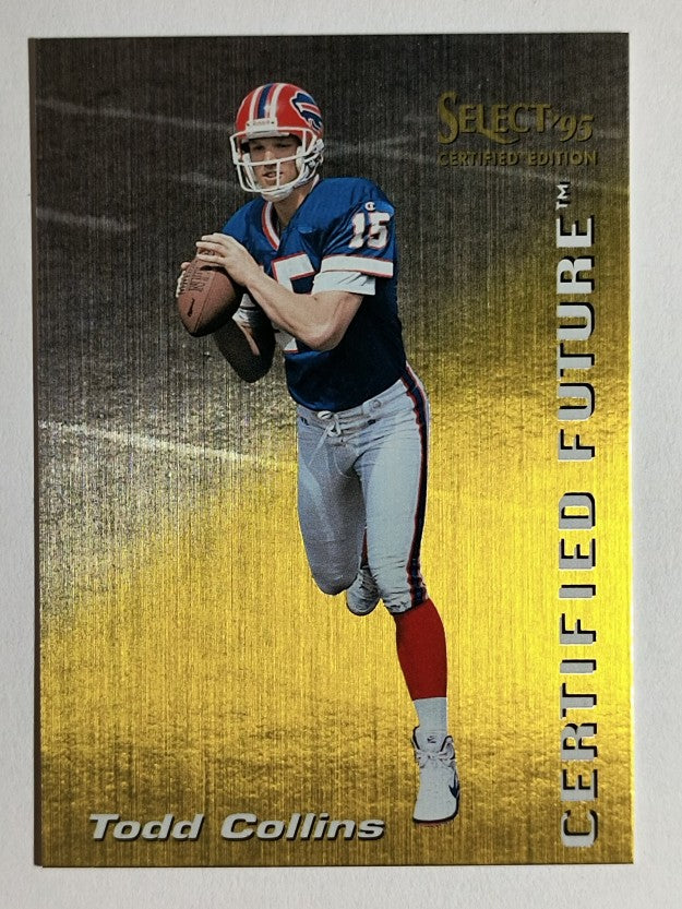 1995 Select Certified Future #9 Todd Collins